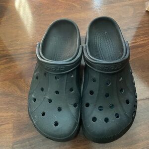 Black crocs!